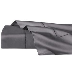 Sferra Giotto Queen Flat Sheet Titanium - NWT $470